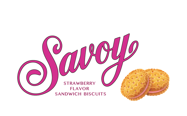 Savoy – Strawberry Flavor Sandwich Biscuits